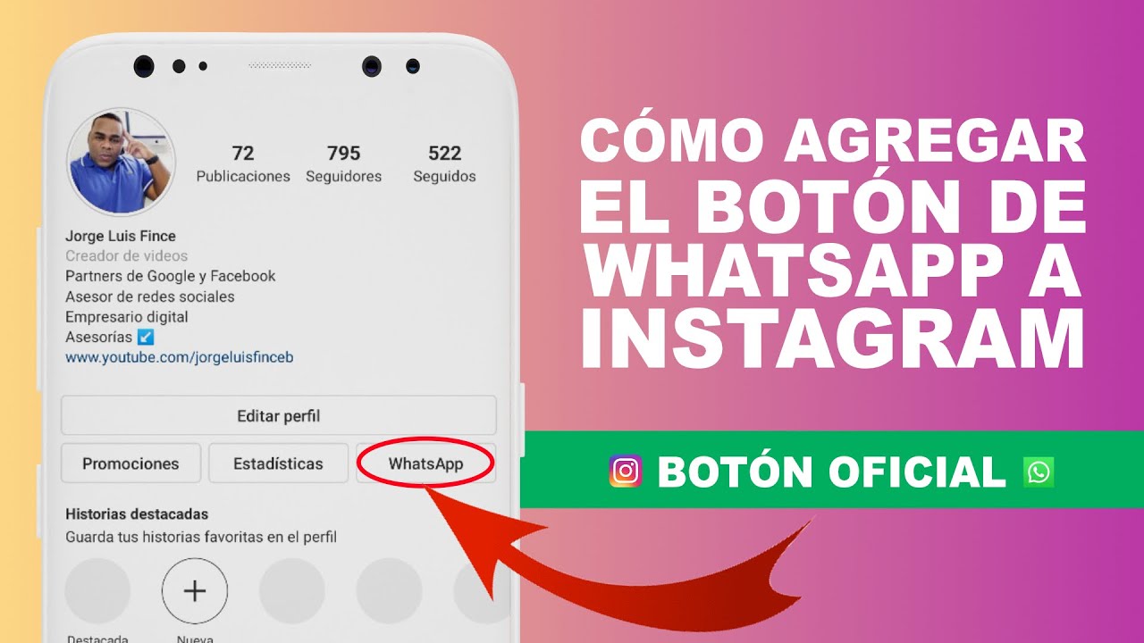 Como colocar botão de whatsapp no instagram de forma simples e rápida 1 como colocar botao de whatsapp no instagram