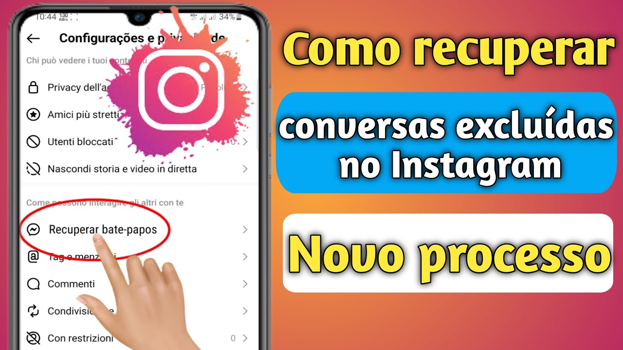 Como recuperar mensagens excluídas do Instagram de forma simples e eficaz 1 como recuperar mensagens excluidas do instagram