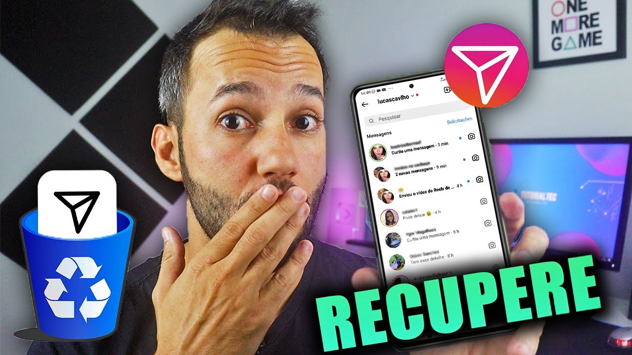 Como recuperar mensagem apagada no Instagram de forma eficaz 1 como recuperar msg apagada no instagram